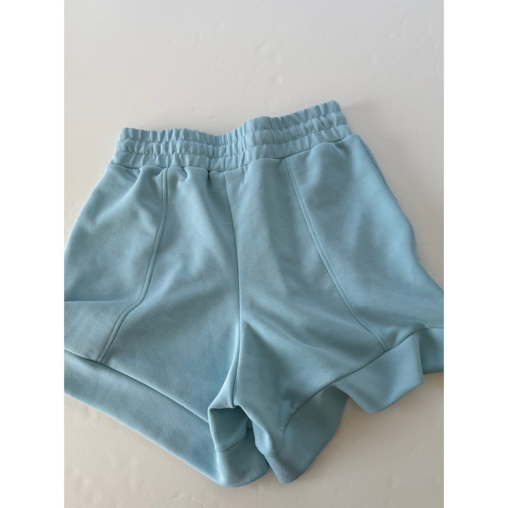 Simply Southern Womens Light Blue XL Oversized Sweatshirt S Shorts 2 Piece - Picture 8 of 8